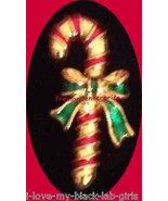Christmas PIN AVON Candy Cane Tac Pin Goldtone &amp; Enamel in Red Basket @1... - £15.44 GBP