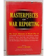 Masterpieces of War Reporting by Louis L. Snyder  - £6.38 GBP