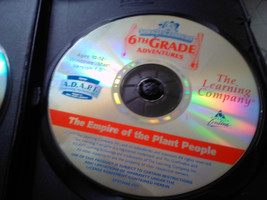 2Pc CD The Learning Company Clue Finders 6th Grade Adventure Empire of the Plant - £4.84 GBP