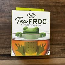 New Fred Tea Frog Silicone Loose Tea Infuser Reusable - $14.24
