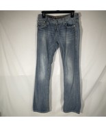 Rock Revival Women&#39;s Vivian Boot cut Low Rise Blue Jeans Size 29x31 - $470.84 MXN