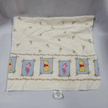 Sincerely Classic Winnie the Pooh Baby Cotton Flannel Baby Blanket Pigle... - £23.21 GBP
