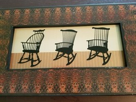 ROCKING CHAIR WALL PICTURE DECOR - $50.00