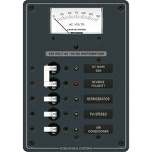 Blue Sea 8043 AC Main +3 Positions Toggle Circuit Breaker Panel - White Switches - $270.14