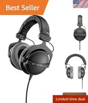 DT 770 PRO 250 Ohm Over-Ear Studio Headphones in Black. Closed Construct... - $310.35