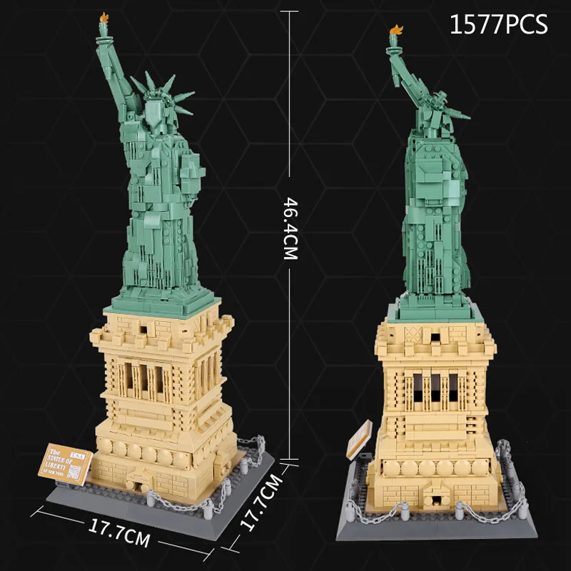 World Famous Modern Architecture Statue Of Liberty New York United States - $40.32+