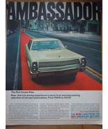 American Motors Ambassador Print Magazine Advertisement  1967 - $112.04 MXN