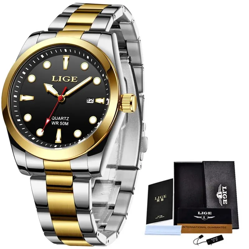 Diver Watches For Men Fashion Military Waterproof Quartz Chronograph Wri... - $52.63
