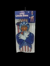 Beistle 36&quot; Jointed Uncle Sam NEW 1995, Carboard Cut-Out, 4th of July - $270.73 MXN