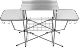 Camco Olympian Deluxe Portable Grill Table | Plenty Of Space For Grilling - £152.50 GBP