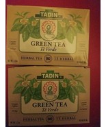 TWO PACK TADIN GREEN TEA(48 BAGS) - £12.51 GBP