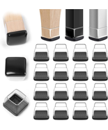 Chair Sliders for Carpeted Floors, 16 Pcs Chair Glides Square Furniture ... - $448.88 MXN