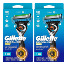 Gillette ProGlide Power Razor for Men, 1 Gillette Power Razor Handle 1 Blade 2PK - £23.67 GBP