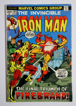 1973 Invincible Iron Man 59 by Marvel Comics 6/73, 1st Series, 20¢ Ironman cover - £23.51 GBP