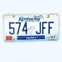 2006 United States Kentucky Henry County Passenger License Plate 574 JFF - $10.88