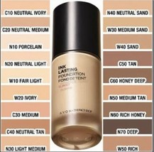 AVON Ink Lasting  Foundation NIB - FREE SHIPPING ~  Color N 40 Neutral Sand - £25.91 GBP