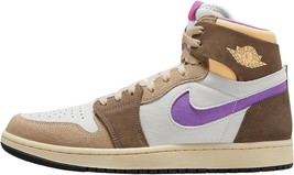 Jordan Mens 1 High Zoom Air CMFT Shoes,Palomino/Melon Tint-wild Berry,8.5 - $158.40