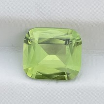 Natural Green Peridot 2.55 Cts Cushion Cut Loose Gemstone Birthday Gift - £199.80 GBP