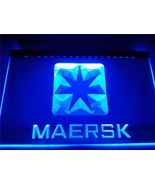 Maersk Illuminated Led Neon Sign Home Decor, Office, Lights Décor Art Craft - £20.77 GBP+