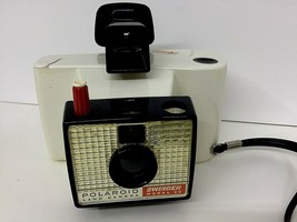 Vintage POLAROID Land Camera Swinger Model 20 with Wrist Strap, Made in USA - £7.83 GBP