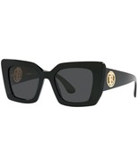 Burberry Daisy B4344 3001/87 Sunglasses Women&#39;s Black/Dark Grey Lens Squ... - $178.19
