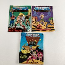 Masters Of The Universe Mini Comic Books Lot He-Man Insect People Vintag... - $34.60