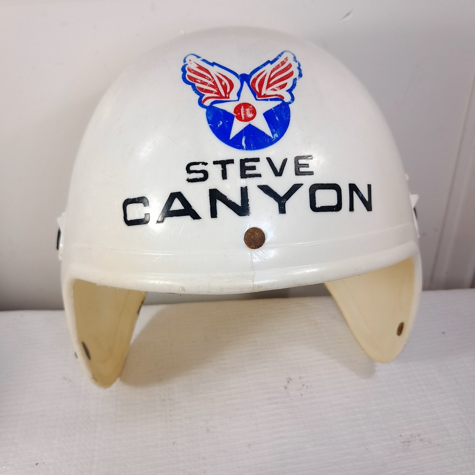Vintage Steve Canyon Jet Helmet Ideal Air Force Toy kids toy dress up co... - $67.00