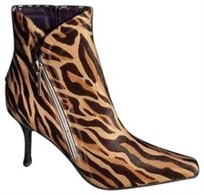 Donald Pliner Couture Hair Calf Leather Boot Shoe New 5.5 Panther Signat... - £174.15 GBP