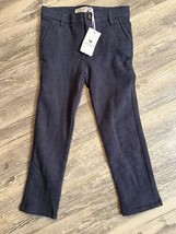 Hope &amp; Henry Pants Herringbone Tweed Boys Size 5 Soft NWT Navy Blue - £15.29 GBP