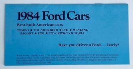 1984 Ford LTD Mustang Dealer Showroom Sales Brochure Guide Catalog - £7.48 GBP