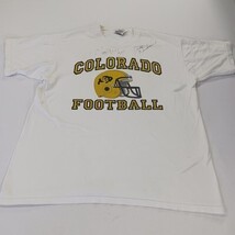 Fruit Of The Loom Colorado Football Men's L White Cotton Short Sleeve T-Shirt image 12