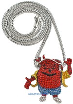 Eskimo Chain New Brick Squad, Super Blue Man, Kool Aid Necklace - £30.20 GBP+