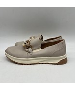 Yellow Box Womens Rory Gray Leather Round Toe Casual Slip On Shoes Size 7.5 - £39.65 GBP