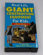 Real Life Giant Construction Equipment For Kids Deluxe Edition (VHS, 1993) - £9.11 GBP