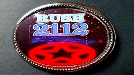 Rush 2112 Rock Group Epoxy Photo Music Belt Buckle - New! - £13.99 GBP