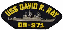 USS David R. RAY DD-971 Ship Patch - Great Color - Veteran Owned Business - $13.28