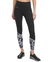 DKNY Womens Tie-Dyed 7/8 Leggings Color Black Size Small - £41.96 GBP