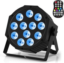 Rechargeable Par Lights, Wireless Led Uplights, Battery-Powered Stage Lights, - £61.29 GBP