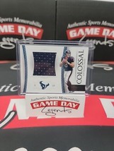 2010 Playoff National Treasures Colossal Material Matt Schaub /50 GAME USED  - £7.07 GBP