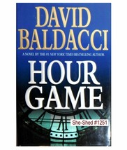 Hour Game (hardcover w/ dust jacket) by David Baldacci - £3.87 GBP