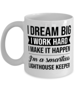 Lighthouse Keeper Coffee Mug - 11 oz Tea Cup For Office Co-Workers Men Women -  - £11.95 GBP