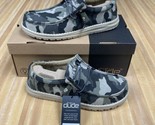 Hey Dude Wally Camo Men&#39;s Loafer Shoes Size 9 - $39.99