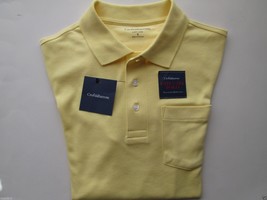 Croft&amp;Barrow Classic Stylish Short Sleeve Men’s Polo T-Shirt Pl Banana S MSRP$30 - £10.15 GBP