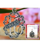 Vintage Sweet 16 Birthday Bracelet Charm Sterling Silver Beaucraft - £15.95 GBP