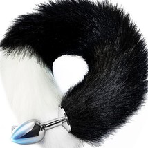 Buttplug Anal Plug Anal Toys, Butt Plug Tail Fox Tail Fur Anal Sex Toys Prostate - £9.87 GBP