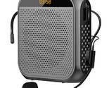 Portable Voice Amplifier For Teachers, 2200Mah Rechargeable Personal Amp... - £33.82 GBP