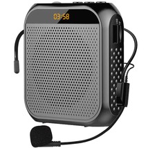 Portable Voice Amplifier For Teachers, 2200Mah Rechargeable Personal Amp... - £33.61 GBP