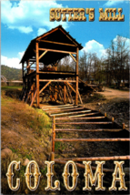 Sutter&#39;s Sawmill replica Marshall gold discovery state park Coloma California - £4.40 GBP