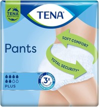 Tena Pants Plus XL Incontinence pants x 48 (12x4) - £54.42 GBP