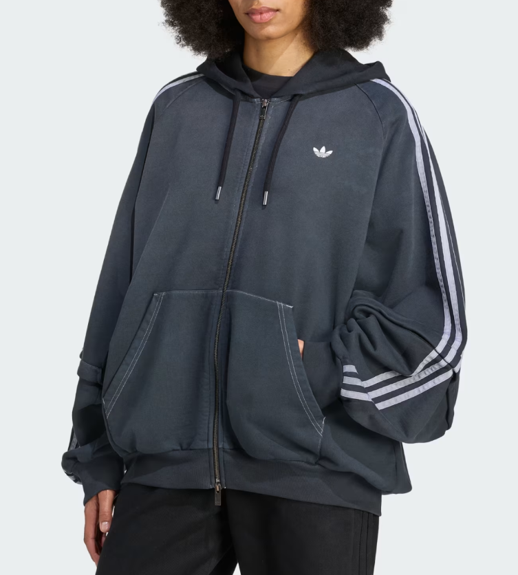 adidas Originals Oversized Hoodie Women&#39;s Lifestyle Casual Top AsiaFit K... - $161.91